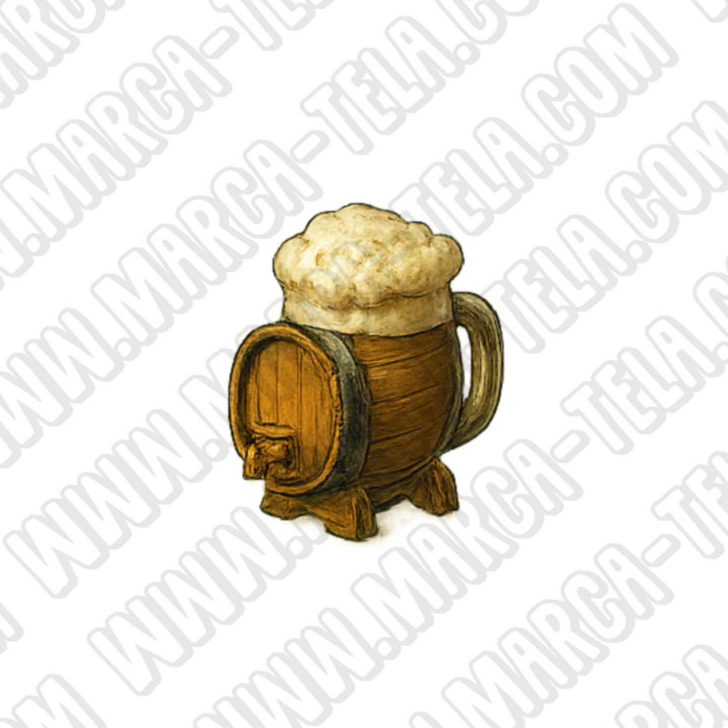 🍻 Paquete PNG – Beer Vibes #1 (20 ilustraciones comerciales)