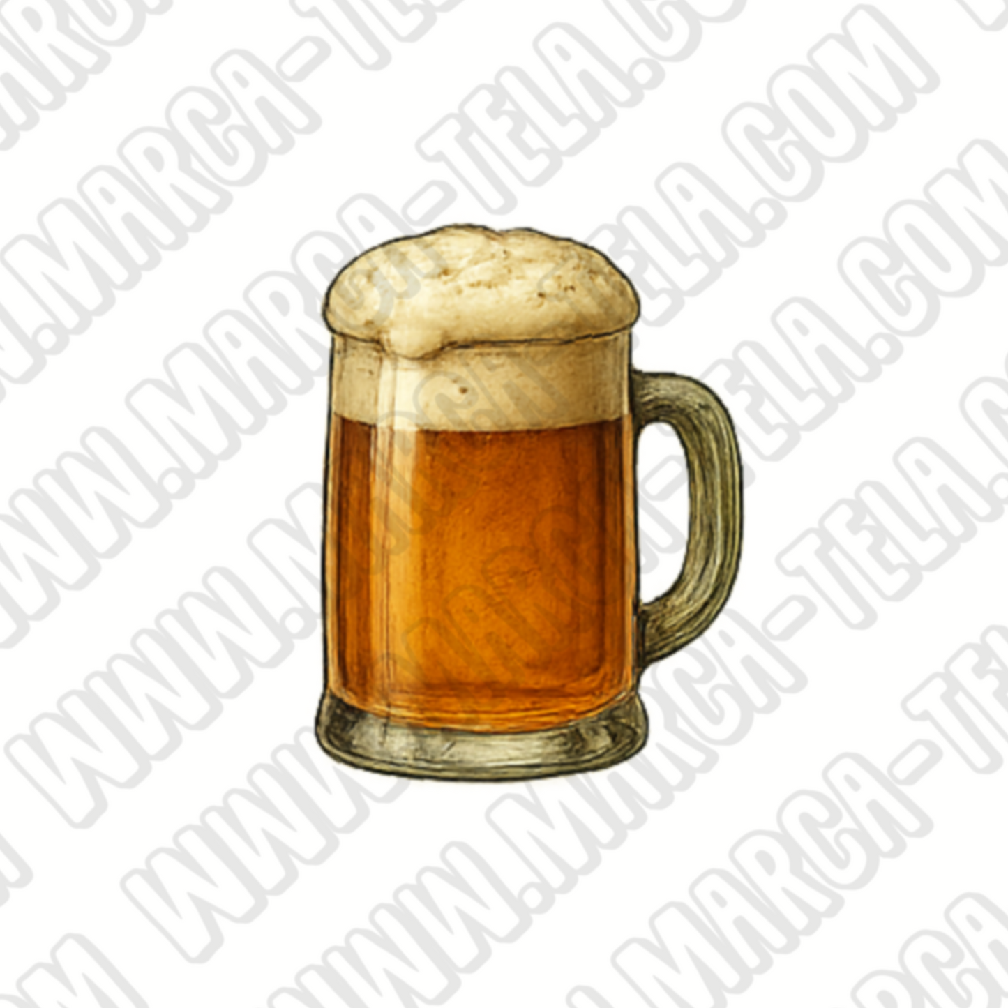🍻 Paquete PNG – Beer Vibes #1 (20 ilustraciones comerciales)