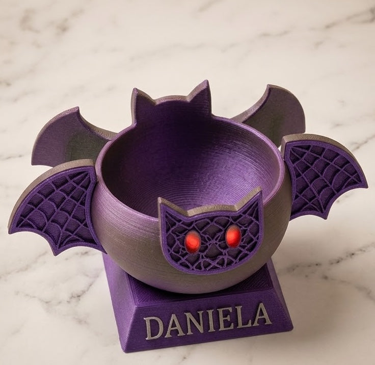 Bat Bowl Personalizado – Edición Halloween 🎃