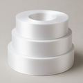 Rollo de Satín Blanco Sin Orilla – Insumo para Emprendedores