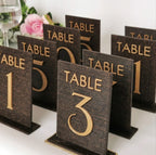 Números de Mesa Personalizados | Set de 5, 10, 15, 20, 25, 30