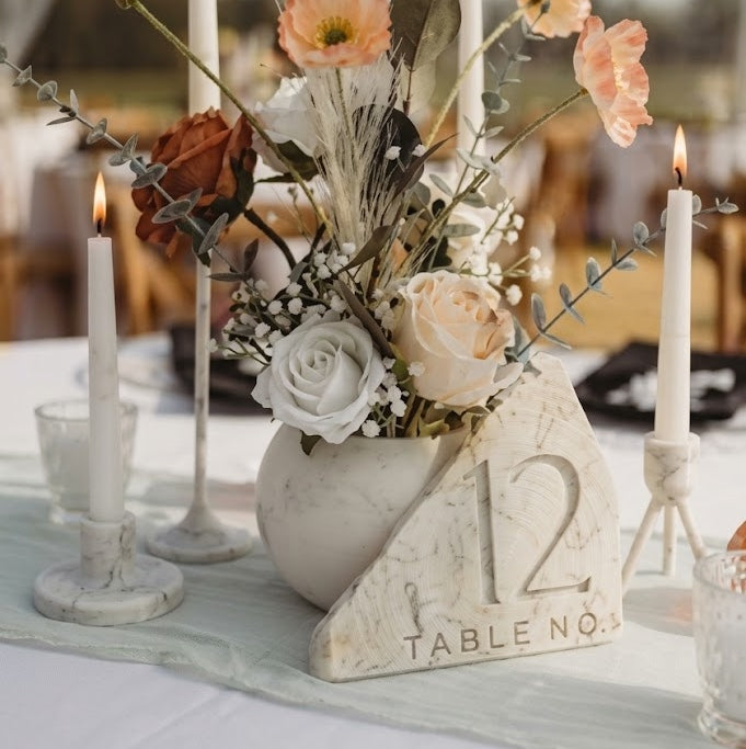 Números de Mesa Personalizados | Set de 5, 10, 15, 20, 25, 30