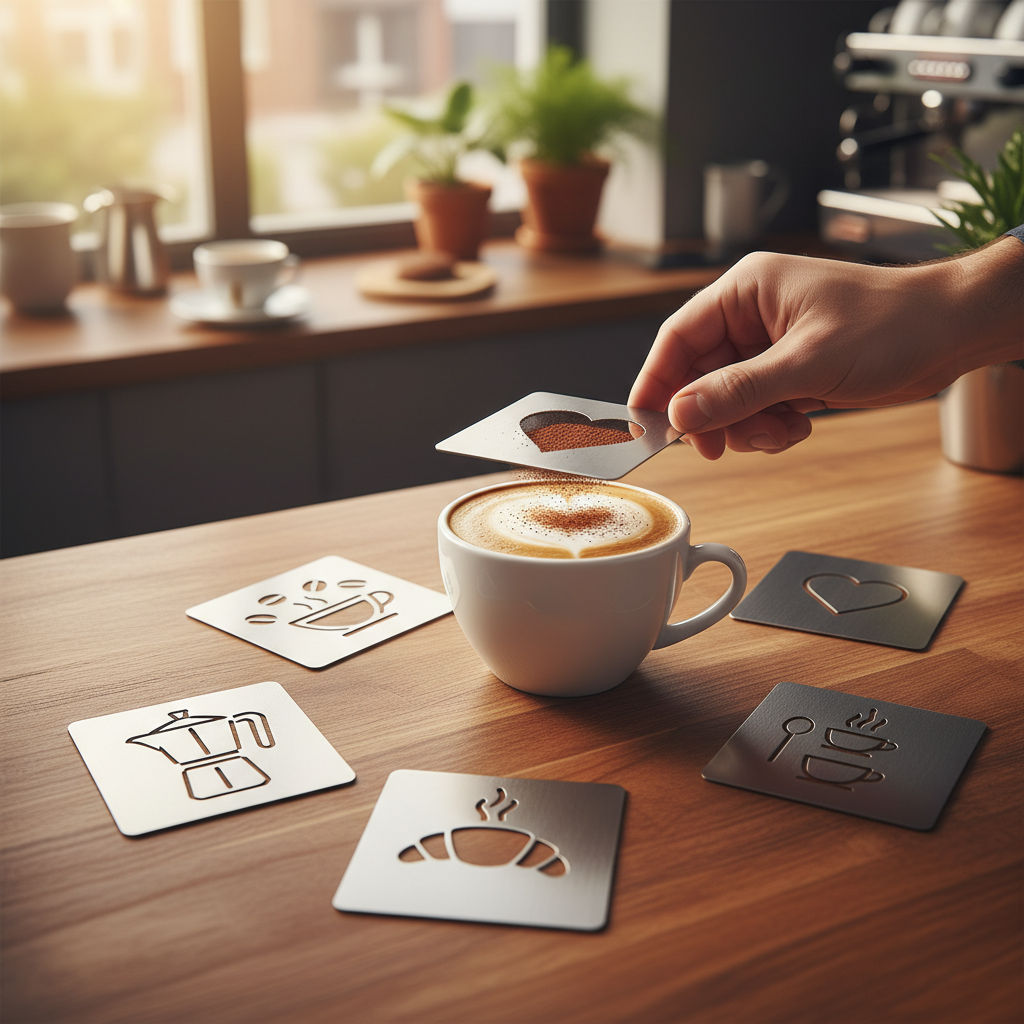 Coffee Art Stencils™ Personalizados