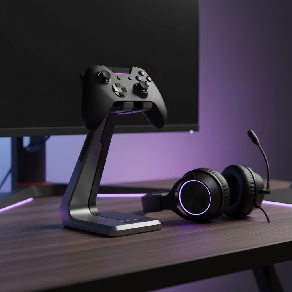 Soporte Gamer para Control o Audífonos