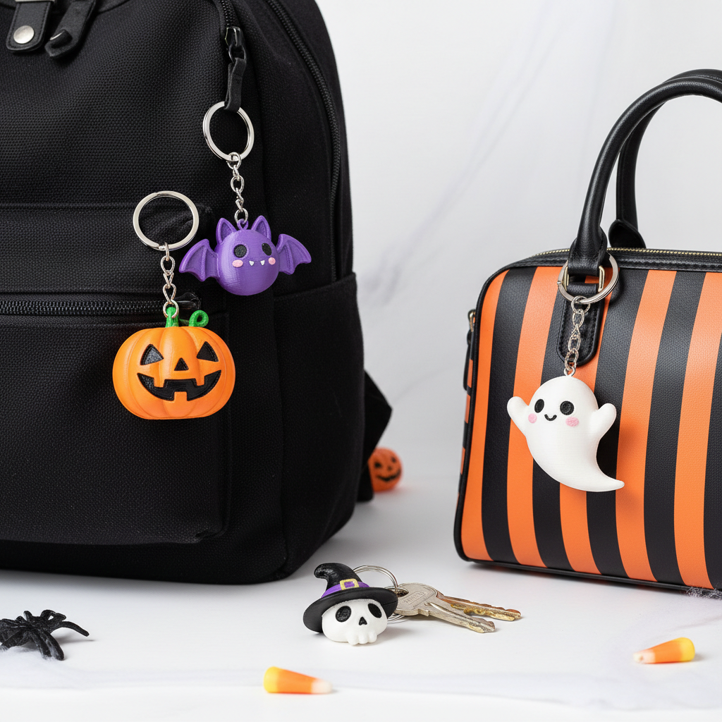 Llaveros Halloween 3D 🎃 | Elige tu Diseño